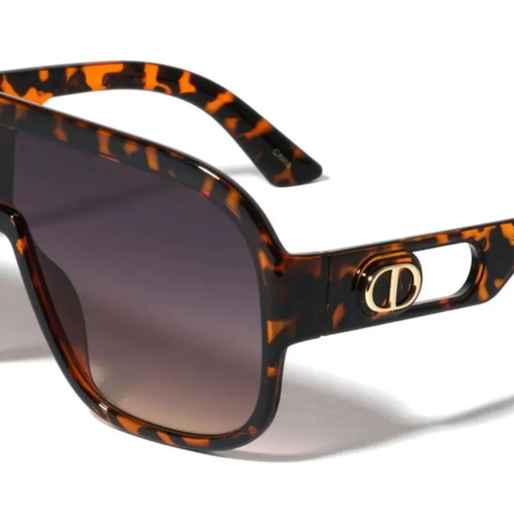 Sunglasses‎ Men Women Sunglasses Tortoise Square Shades Hip Hop Style Classy New